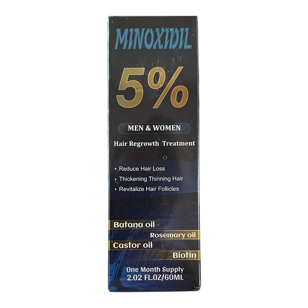Minoxidil Hair 5% Regrowth Treatment Men or Women 2.02 fl oz exp: 01/2028